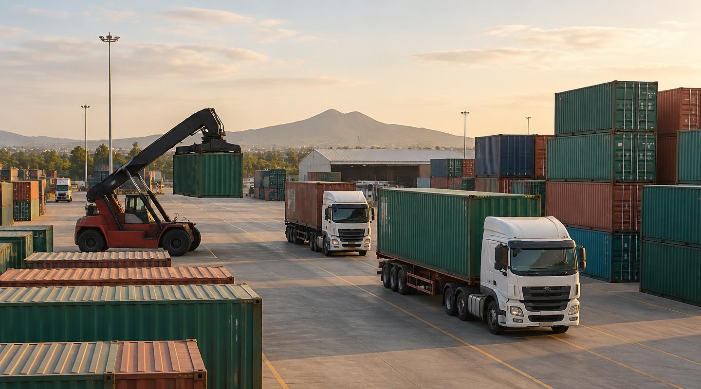 Port logistics for regional commodity trade
